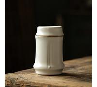 SCZMBLTLNV Urna De Cremación para Mascotas Urna Cerámica Urnas Recuerdo para Cenizas Mini Urnas Cremación Funerarias Mini Urnas Cerámica Adultos Mascotas 95790(White)