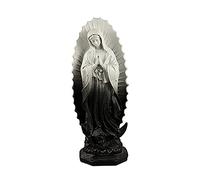 SCZWP8 Estatua de la Virgen Mexicana de América del Sur, Adorno Artesanal de Resina de la Virgen Dorada de Guadalupe, decoración de la Sala de Estar del hogar para su Sala de Estar, Oficina