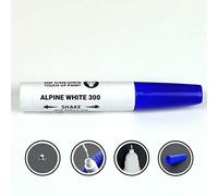 SD COLORS 12ml Pintura de Retocar con Pincel - Alpine White (300) - Compatible con BMW - Reparación de Arañazos, Desconchados y Pintura