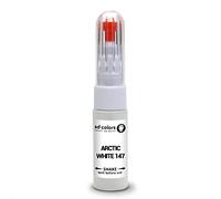 SD COLORS ARCTIC WHITE 147 compatible con MERCEDES New Touch Up Paint Pen Kit de reparación de 20 ML SCRATCH CHIP CEPILLO CODE COLOR 147 ARCTIC WHITE