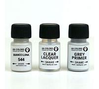SD COLORS BIANCO LUNA 544 - Pintura para retocar (15 ML, pintura+imprimador)
