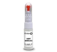 SD COLORS Blanco claro B15 compatible con BMW/MINI nuevo kit de reparación de bolígrafo de pintura de retoque de 20 ML SCIP CEPILLO CODE DE COLOR B15 BLANCO CLARO