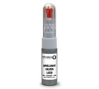 SD COLORS BRILLIANT SILVER L8Z8 compatible con VW/AUDI nuevo kit de reparación de bolígrafo de pintura de retoque 20 ML SCRATCH CHIP CEPILLO CODE COLOR L8Z8 PLATA brillante