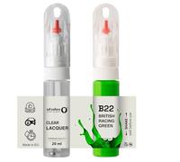 SD COLORS BRITISH Racing Green B22 - Pincel para retoques (pintura y laca), color verde