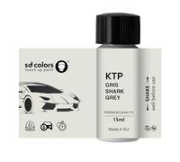 SD COLORS GRIS SHARK GREY KTP - Pintura para retocar (15 ML), color gris