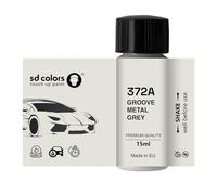 SD COLORS GROOVE 372A 372/A - Pintura para retocar (15 ML), color gris