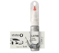 SD COLORS Ice Silver LX7W - Pincel de pintura para retocar (20 ML, solo pintar)