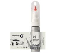 SD COLORS MACHINE SILVER 9S - Brocha de retoque de 20 ML para reparación de arañazos (sólo pintura)