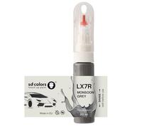 SD COLORS MONSOON GREY LX7R - Pincel de retoque (20 ML), color gris