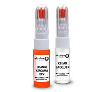 SD COLORS NARANGE ATACAMA EPY compatible con RENAULT nuevo kit de reparación de bolígrafo de pintura de retoque 20 ML SCIP CEPILLO CODE COLOR EPY NARANJA ATACAMA (PINTURA+LACQUER)