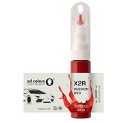 SD COLORS PASIÓN ROJO X2R retoque 20 ML pintura conveniente cepillo para reparación de arañazos (sólo pintura)