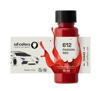SD COLORS Passion Red 612 - Pintura para retocar (15 ML), Color Rojo