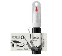 SD COLORS Pincel de pintura para retocar de 20 ML, color negro 040