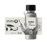 SD COLORS Pintura de retoque de aluminio gris EZRC, 15 ML, para reparación de arañazos, código de color, color gris EZRC (sólo pintura)