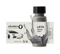 SD COLORS Pintura para retocar gris indio LR7H de 15 ML, para reparación de arañazos, código de color LR7H gris indio (solo pintura)