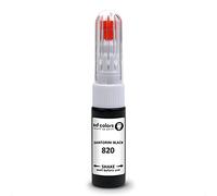 SD COLORS SANTORINI BLACK 820 compatible con LAND ROVER/RANGE ROVER - Kit de reparación de bolígrafos de pintura de retoque (20 ML, solo pintura)