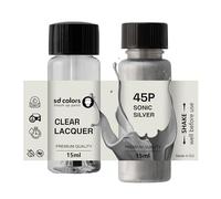 SD COLORS Sonic Silver 45P - Pintura para retocar (15 ML), color plateado
