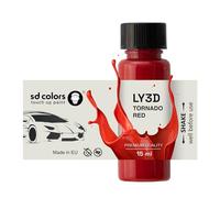 SD COLORS TORNADO RED LY3D - Pintura para retocar (15 ML), color rojo
