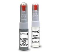SD COLORS TUNGSTEN SILVER LB7W compatible con VW/AUDI New Touch Up Paint Pen Kit de reparación de 20 ML SCRATCH CHIP CEPILLO CODE COLOR LB7W/K5/B7W TUNGSTEN SILVER (PINTURA + LACQUER)