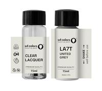 SD COLORS UNITED GREY LA7T X6 - Pintura para retocar (15 ML), color gris