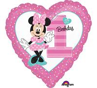 Amscan SD-H: Minnie 1er Cumpleaños