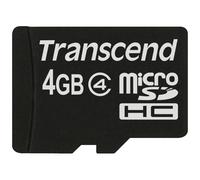 SD-Karten CARD 4GB Transcend microSDHC Class 4 NUEVO