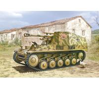 Sd.kfz. 124 Wespe 10,5cm Chaqueta Feldhaubitze 1:72 Plástico Modelo Kit Italeri
