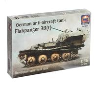 Sd Kfz 140 Ausf M Flakpanzer 38(t) Gepard German WWII - Kit de modelo de tanque lanzallamas escala 1:35 - Instrucciones de montaje en ruso