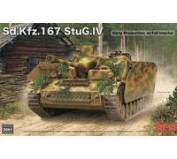 Sd.Kfz.167 StuG.IV Producción Inicial Con Interior Completo