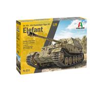 1:35 Italeri Tiger Elefant Kit It0211 Modellino