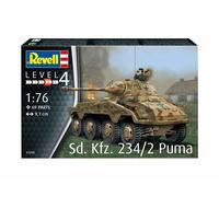 Sd.kfz. 234/2 Puma Tanque 1:76 Plástico Modelo Kit Revell
