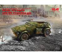 Sd.kfz. 247 Ausf.b Con MG 34 Machine Gun 1 :3 5 Plástico Modelo Kit Icm