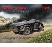 Sd.kfz. 247 Ausf.b, German Command Armoured Vehicle 1 :3 5 Modelo Kit Icm