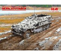 Sd.Kfz.251/1 Ausf.B 1:35 Kit De Modelo De Plástico ICM
