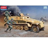 Academy 13540 1/35 Ejército Alemán Sd.Kfz.251/1 Modelo de plástico en forma de C
