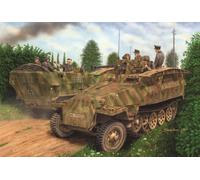 Sd.kfz.251/7 Ausf.d (3 IN 1) Tanque 1 :3 5 Plástico Modelo Kit Dragon Models