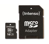 SD MicroSD Card 16GB Intenso SD-HC UHS-I inkl. SD- NUEVO