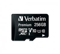 SD MicroSD Card 256GB Verbatim SDXC Premium Class1 NUEVO