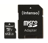 SD MicroSDXC Card 512GB Intenso UHS-I in NUEVO