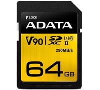 ADATA SD Premier One 64GB UHS 2/U3/CL10 290/260MB/s