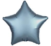 amscan 10118465 - Globo de acero con estrella azul (1 unidad)