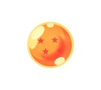 SD Toys Alfombra interior Dragon Ball Bola 4 Estrellas 60x60 cm