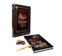 SD TOYS - CHUCKY SET PAPELERIA VHS LIBRETA CHAPAS Y BOLIGRAFO CHUCKY