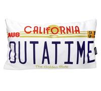 SD TOYS - Cojin Rectangular out a Time Regreso al Futuro - Envasado al vacío - Medidas 50x30cm