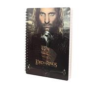 SD TOYS Cuaderno 3D Aragorn El Señor de Los Anillos, Unisex Adulto, Multicolor, Estandar