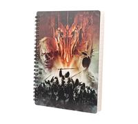 SD TOYS Cuaderno 3D Ejercito El Señor de Los Anillos, Unisex Adulto, Multicolor, Estandar