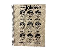 SD toys Cuaderno A5 Joker DC Comics, Adultos Unisex, Multicolor, 15x21