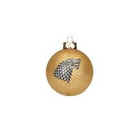 SD Toys - Décoration de Noel Game of Thrones - Boule Emblème Stark - 0086131352195