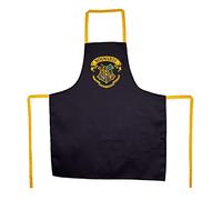 SD TOYS - Delantal Escudo Hogwarts Harry Potter Negro Talla Única
