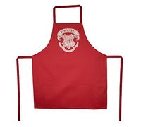 Delantal Rojo Logo Hogarts Harry Potter